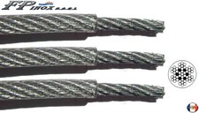Cable 7x7 inox A4 Gainé PVC