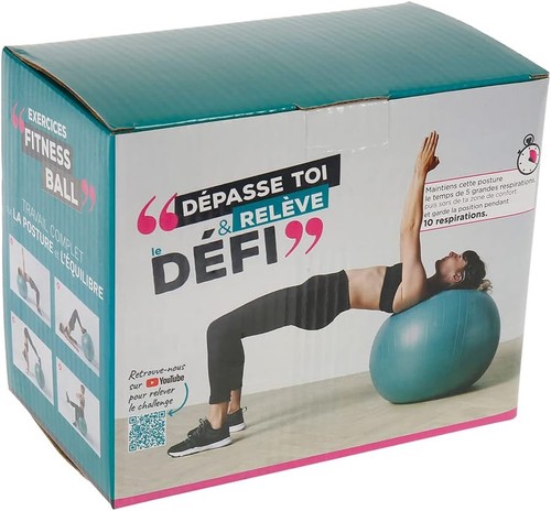 Ballon pilates 65cm upfit - ballon,