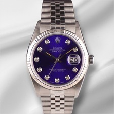 Rolex 36Mm Datejust Acier
