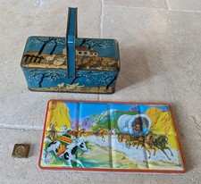 Lot de Boîtes en Tôle