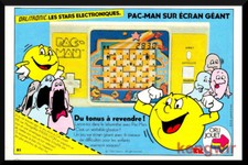 Print AD  Publicité PAC-MAN  ORLITRONIC  Vintage 80's  Pub