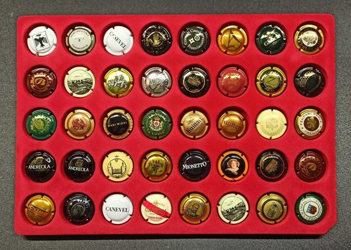 Lotto capsule spumante - capsule, /