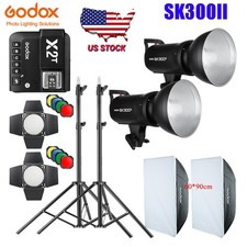 2X Godox SK300II 2.4G Studio