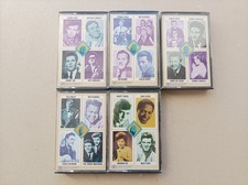 Rare LOT 5  X  k7 cassette GOLDEN GREATS OF THE 50s 60s 1 2 3 4 5