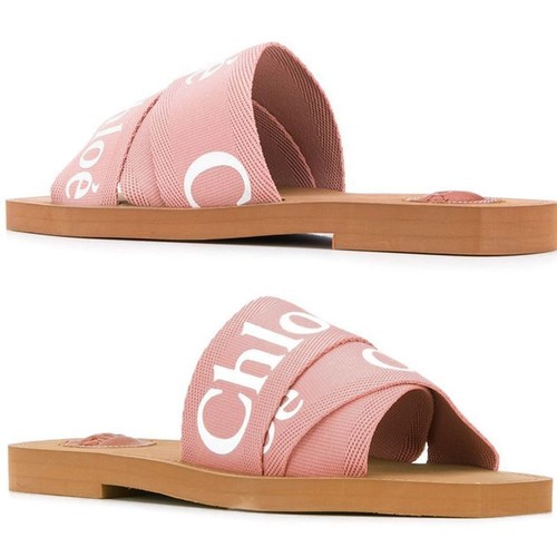 Chloe sandales logo woody - chloe, à