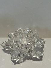 Partylite Crystal Lotus Flower