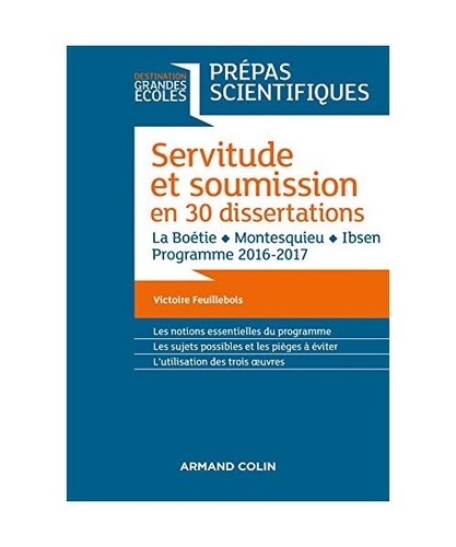 Servitude soumission 30 - et,