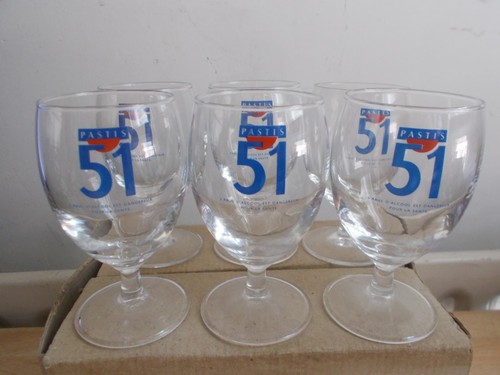 Verres ballon pastis 51 - 6,