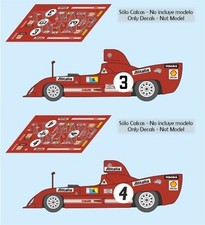 Décalques Alfa Romeo T33 TT
