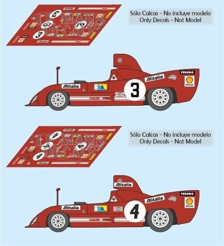 Décalques alfa romeo - alfa, tt