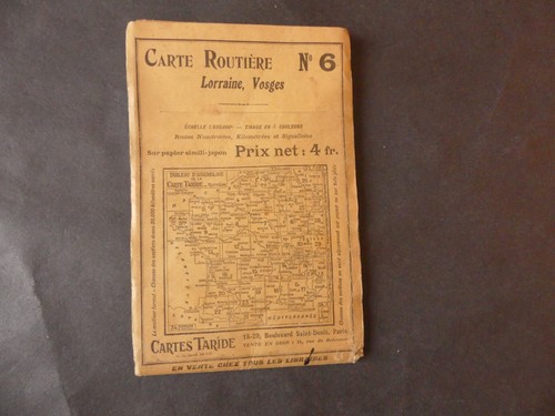 Carte routiere taride 6 - carte, n°6