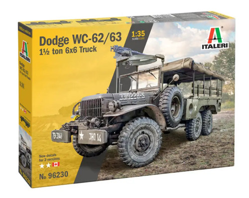 Italeri camion dodge 63 - camion, wc-62/63