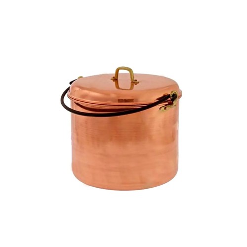 Casserole cuivre martelé - cuivre,