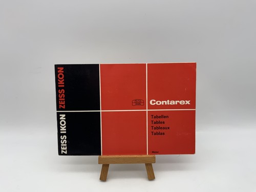 Zeiss ikon contarex table - zeiss,