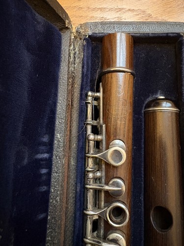 Antique wooden flute buffet - flute,