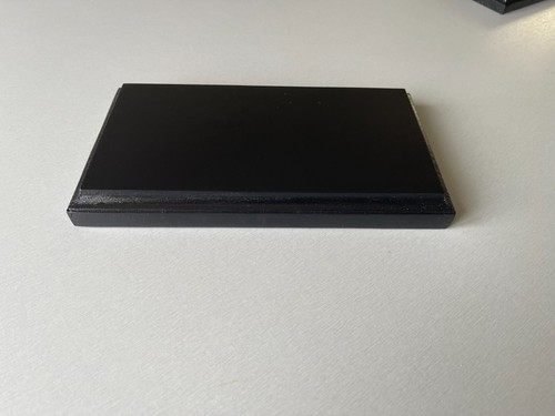 Socle bois peint - peint, noir