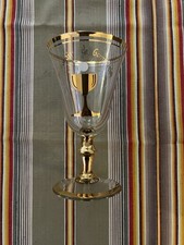 Verre Ancien Souvenir De Communion 