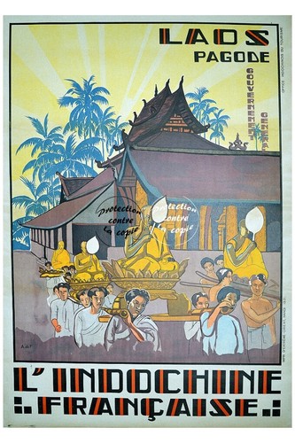 Laos indochine rf237 poster - indochine,