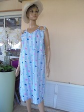 ROBE D ÉTÉ VINTAGE BLEU CIEL