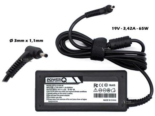 Alimentateur powerq 65w - alimentateur, 19v