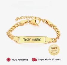 Bracelet à maillons en acier