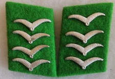 patte de col Haupt-Gefreiter Feldivision allemand 2e guerre mondiale