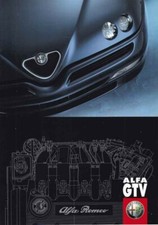 Catalogue Brochure Alfa Romeo GTV (916) 04/1998 Belgique en flamand vlaams