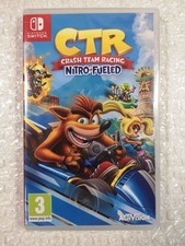CTR CRASH TEAM RACING NITRO FUELED CRASH BANDICOOT SWITCH UK NEW (GAME IN ENGLIS