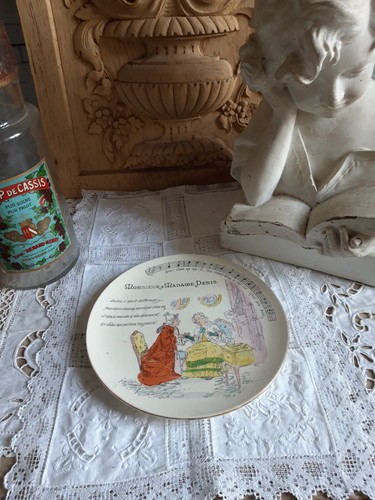 Assiette faience georges - en,