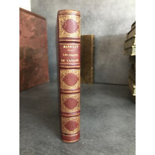 Marryat Les colons du Canada 2 volumes reliés en 1 tome demi chagrin rouge de l'