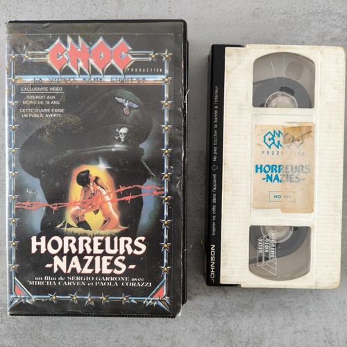 Vhs horreurs nazies choc - vhs,