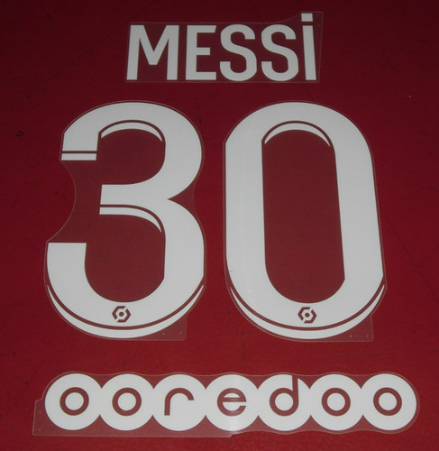 Flocage officiel messi 30 - flocage,