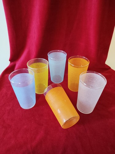Verres orangeade granités - à,