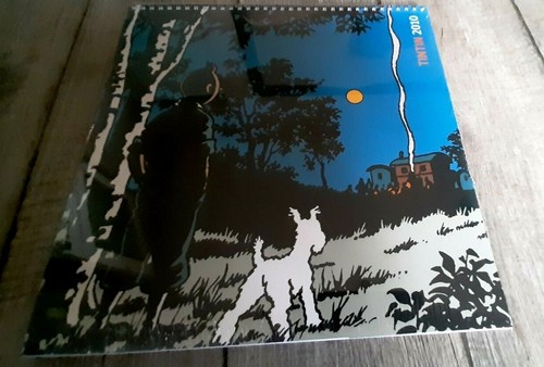 Tintin calendrier grand - tintin, -grand