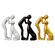 Statue Homme et Chien