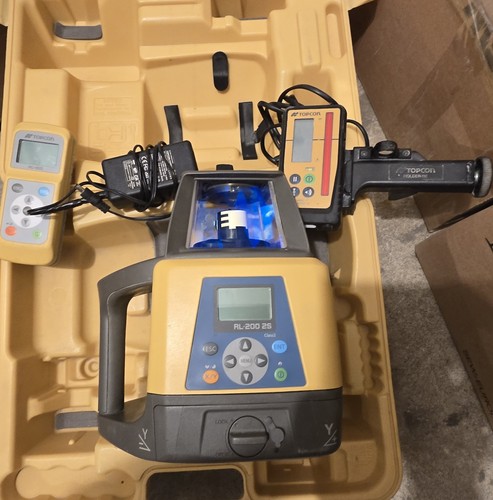 Niveau laser rotatif topcon - niveau,