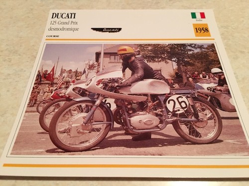 Carte moto ducati 125 - 125, grand