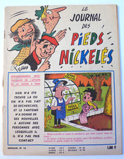 LE JOURNAL DES PIEDS NICKELÉS N°16  JUILLET 1966  ÉTAT CORRECT   26 x 20 cm