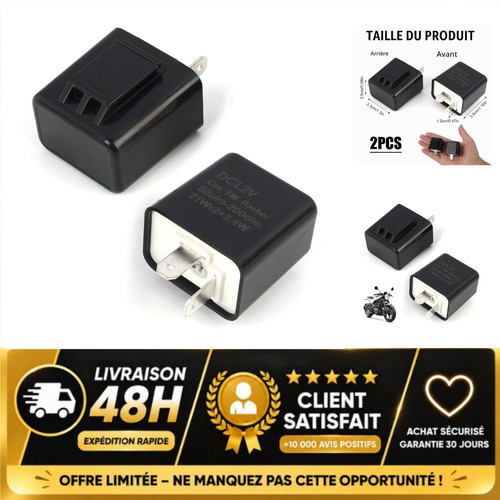 Centrale clignotante led moto - led,