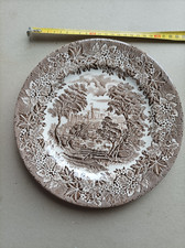 IRONSTONE TABLE ASSIETTE RONDE 24 CM STYLE ANGLAIS