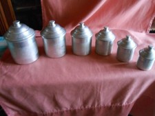 6 Pots à Epices Anciens en