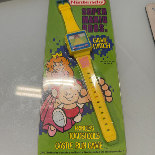 Montre super mario bros jaune - mario,