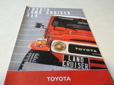catalogue brochure TOYOTA land