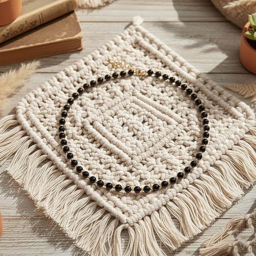 Collier ras cou véritable - ras,