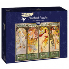 PUZZLE ALFONS MUCHA  " Les 4 saisons" 1000 pièces