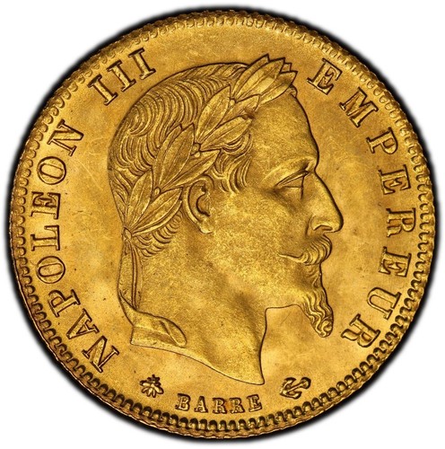 Napoléon iii francs 1868 - napoléon,