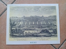 Compagnie Générale Transatlantique - Menu Paquebot ANTILLES / 1966