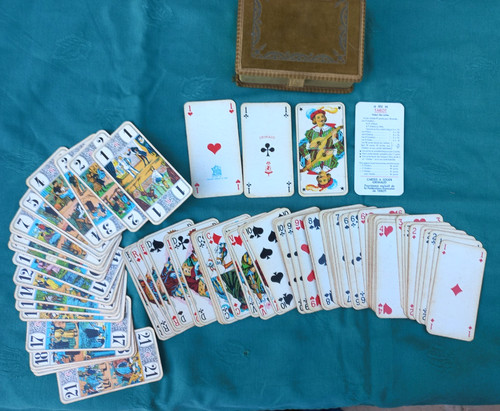 Ancien jeu cartes - ancien,