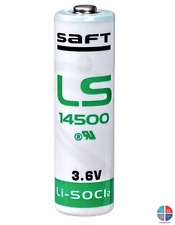 LOT DE 10 Piles Lithium Saft  LS14500  ER14505 AA 3.6v 3.7v 2.6ah