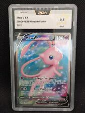 Carte Pokemon MEW V FA - PCA 9.5 - EB08 Poing de Fusion FR - 250/264 - Neuf